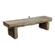 BANC in natural raw wood