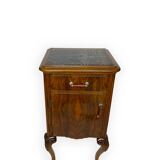 Tables de chevet italiennes en noyer, années 1930/1940