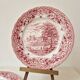 Set of 2 English porcelain plates - Grindley Staffordshire