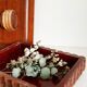 Wooden box with lid