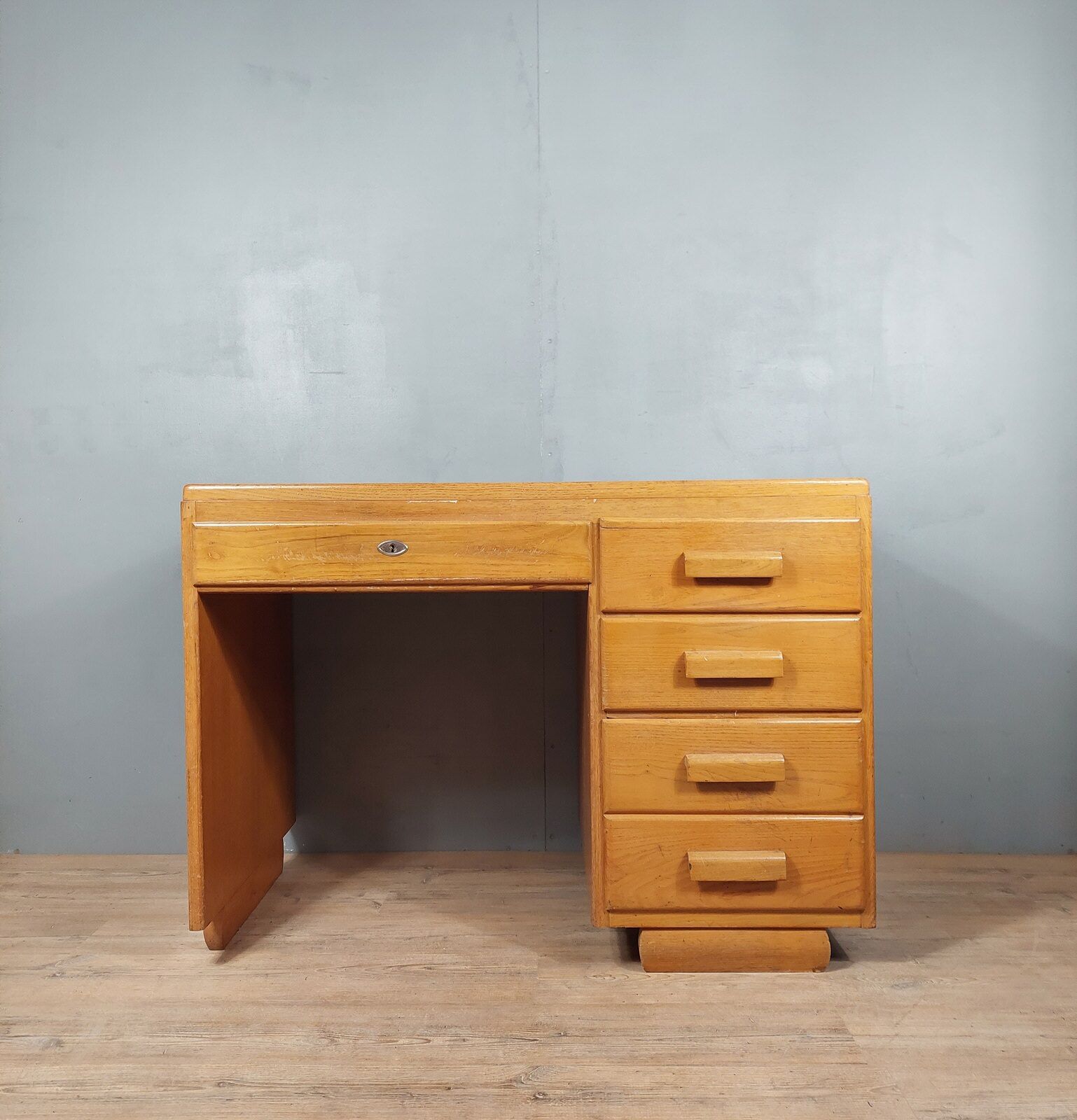 Vintage coffered desk