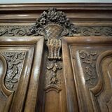 Lyonnaise walnut wardrobe Regency period