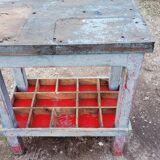 Small old garage workbench