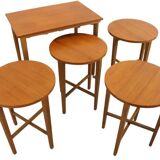 Nesting tables Poul Hundevad vintage