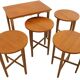 Tables gigognes Poul Hundevad vintage