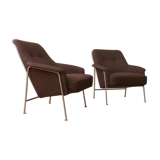 Pair of chairs 162 vintage by Theo Ruth for Artifort
