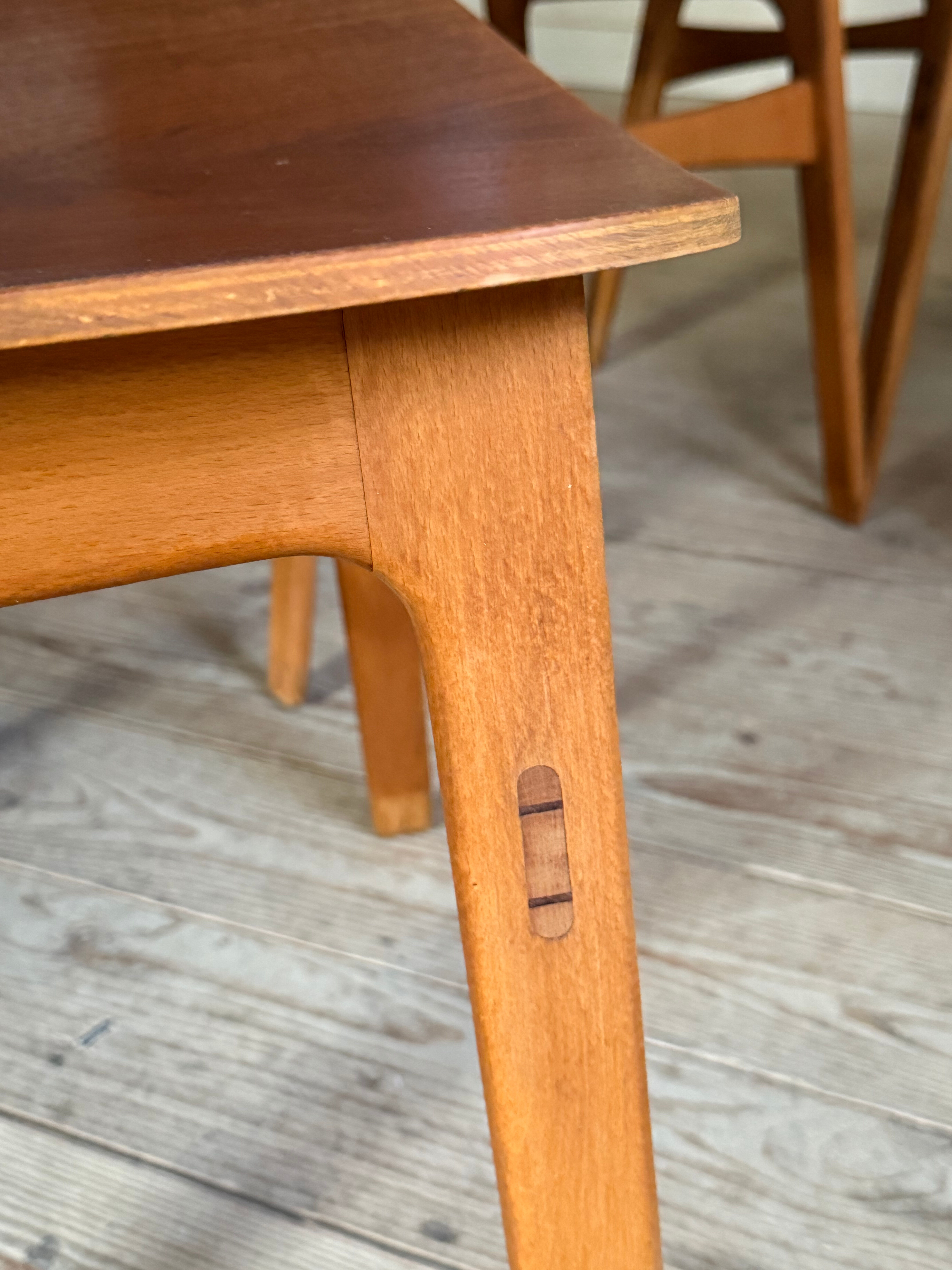Danish vintage chairs by Borge Mogensen in teak.