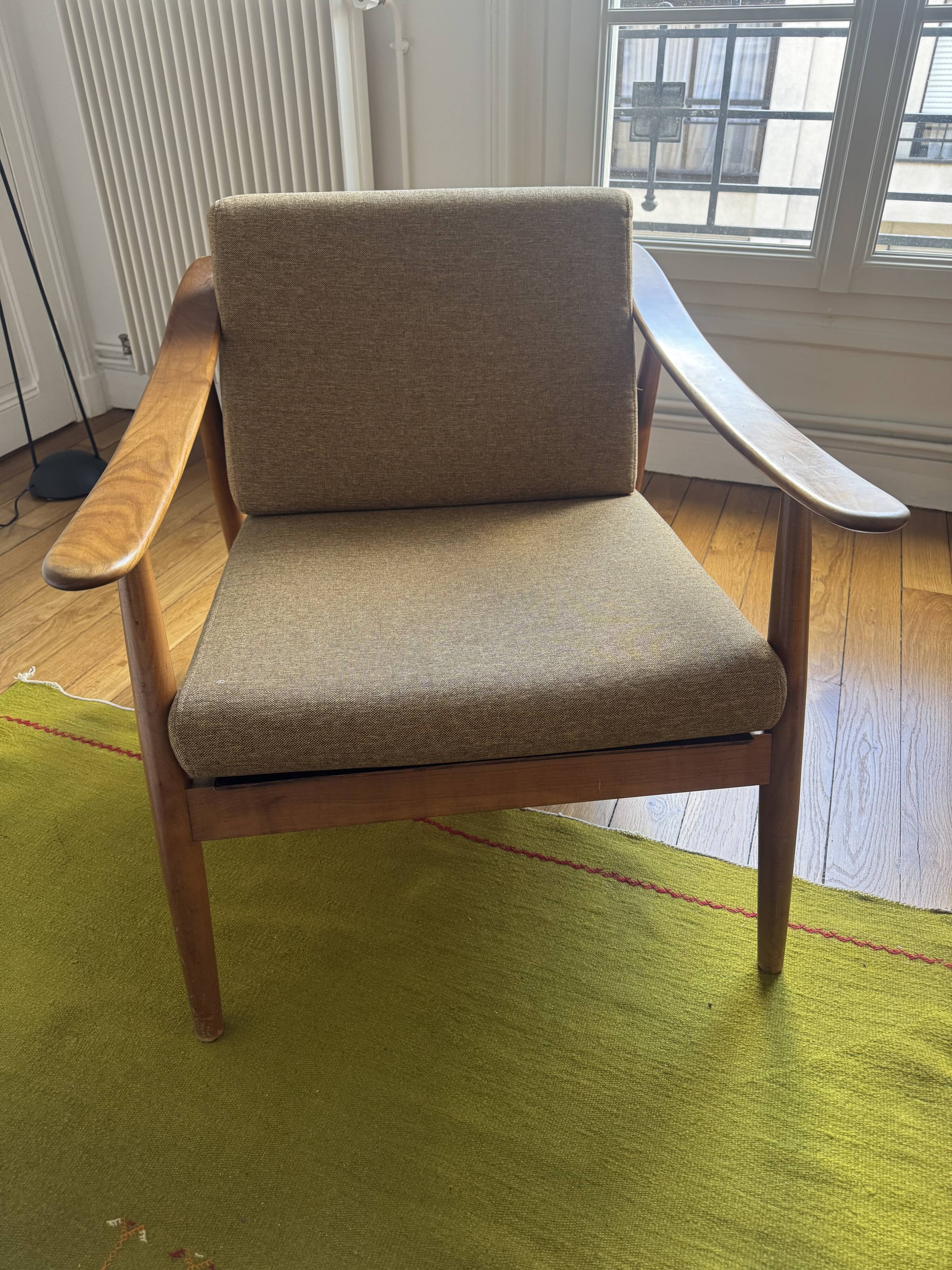 Scandinavian Armchair from the 1970s