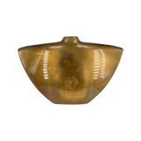 Gold Fail Porcelain Vase Yan Zehn Stork
