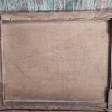 Vintage French oil painting, signed Levergne, 1958