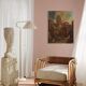 Antique Spanish landscape painting from the 18th century