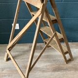 Stepladder decorated in old oak