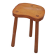 vintage milking farmer's stool