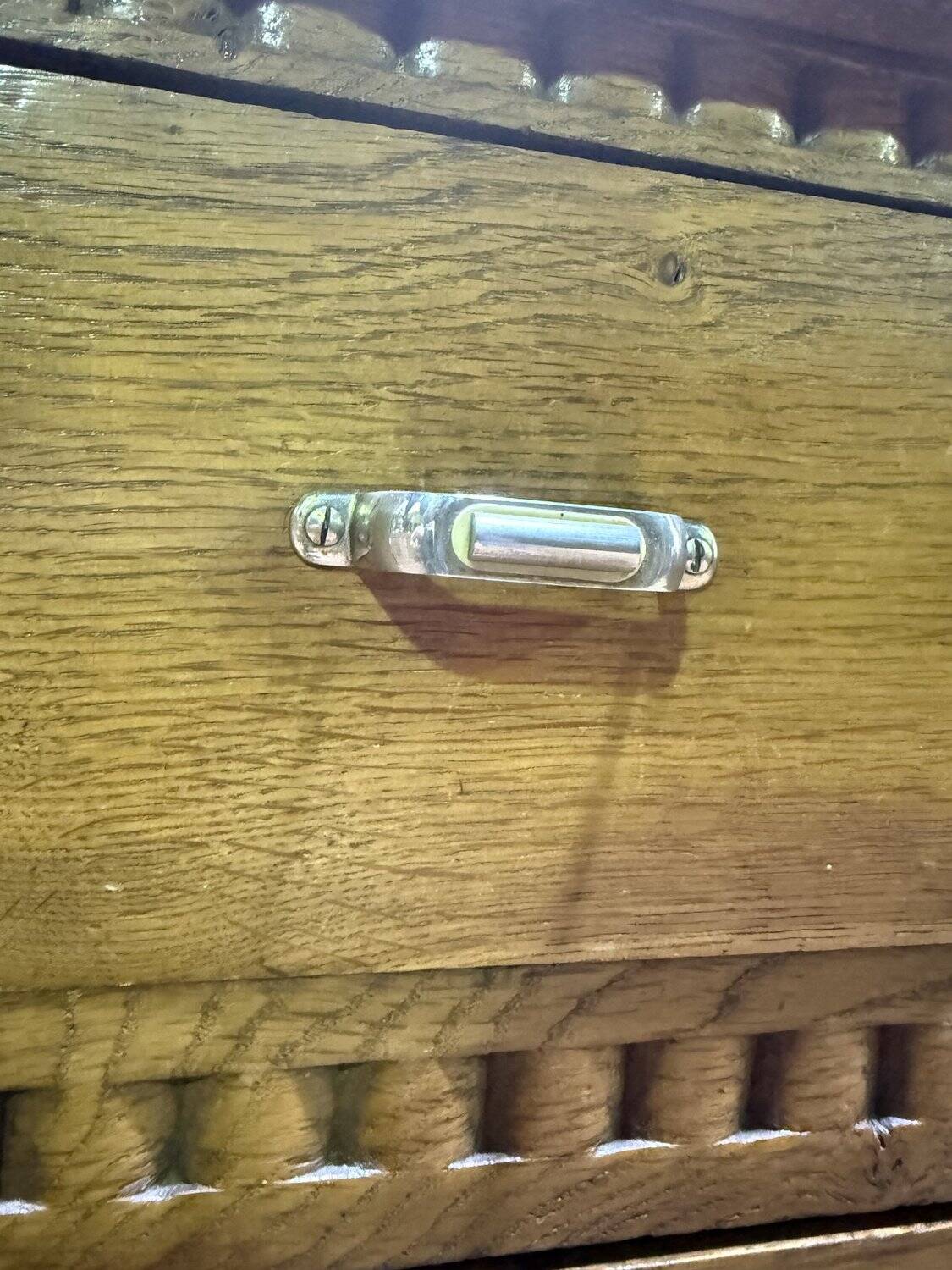 Art Deco commode / chest of drawers in solid oak