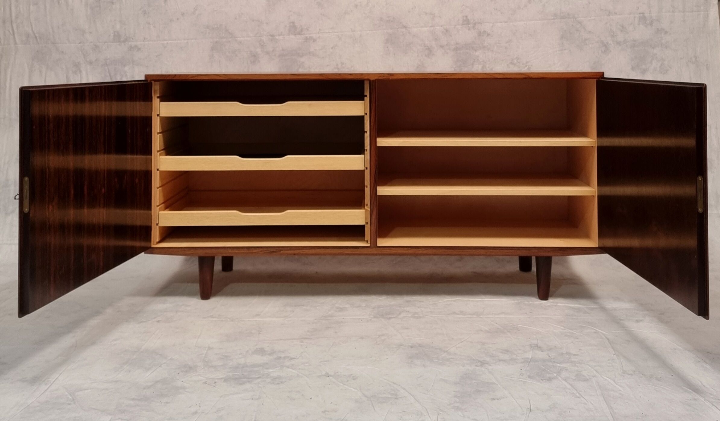 Scandinavian sideboard by Carlo Jensen for Hundevad & Co - Rosewood - Ca 1960