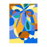 Begonia Azure Illustration