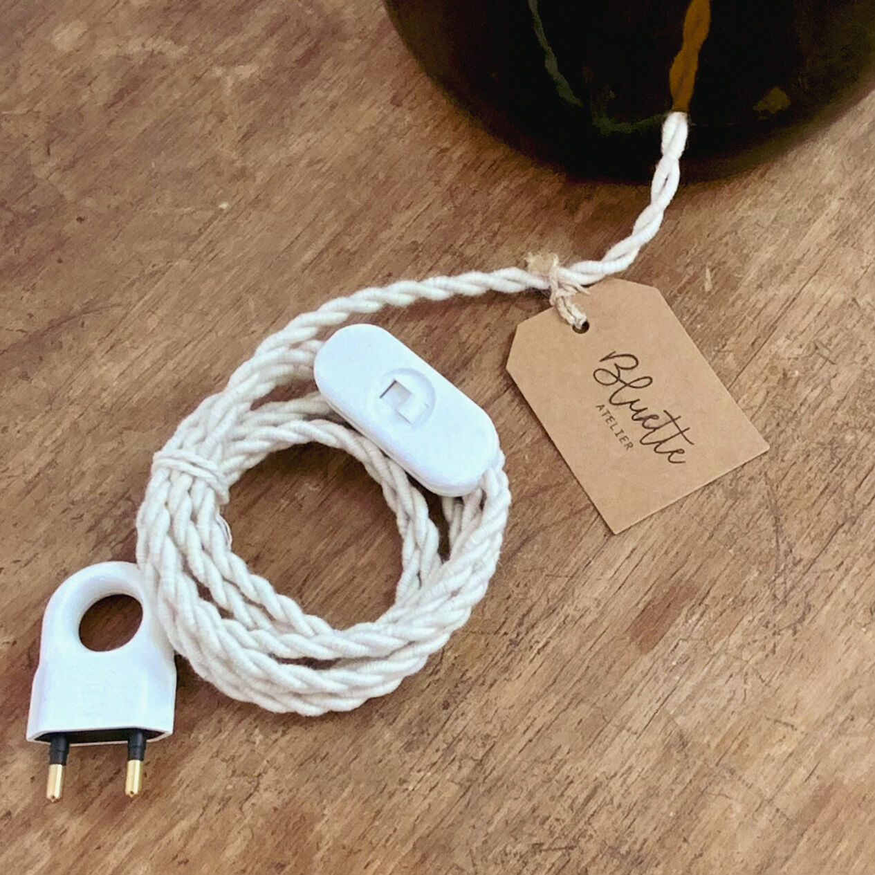 Lady Jeanne lamp and jute