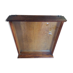 vitrine en bois