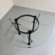 Washington glass table designed by Jean Michel Wilmotte, Ed Academy, 1986
