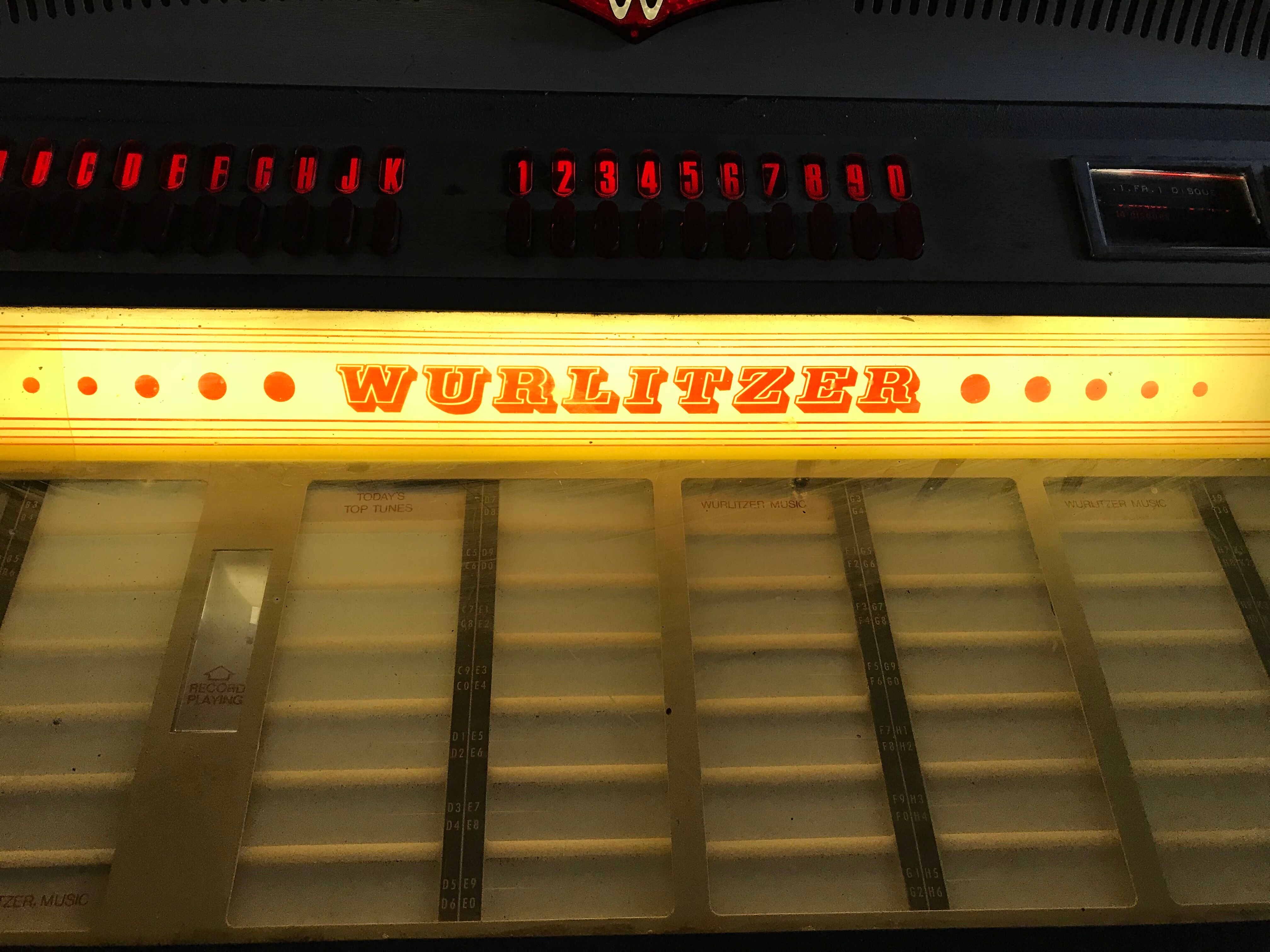Wurlitzer Jukebox 1970