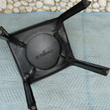 CAB 412 chair in black leather, Mario Bellini design for Cassina