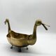 Table centre "ducks" in brass – circa 1950s