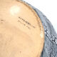 Black earthenware pot cover