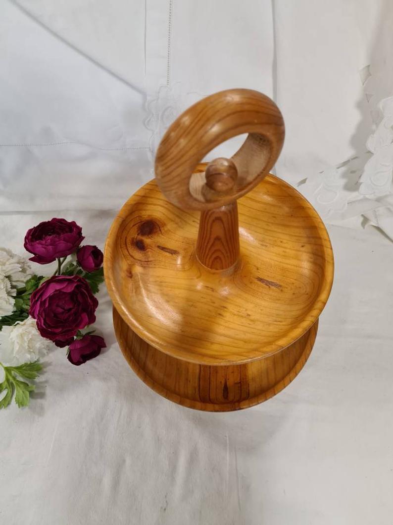 old Scandinavian wooden floor servant