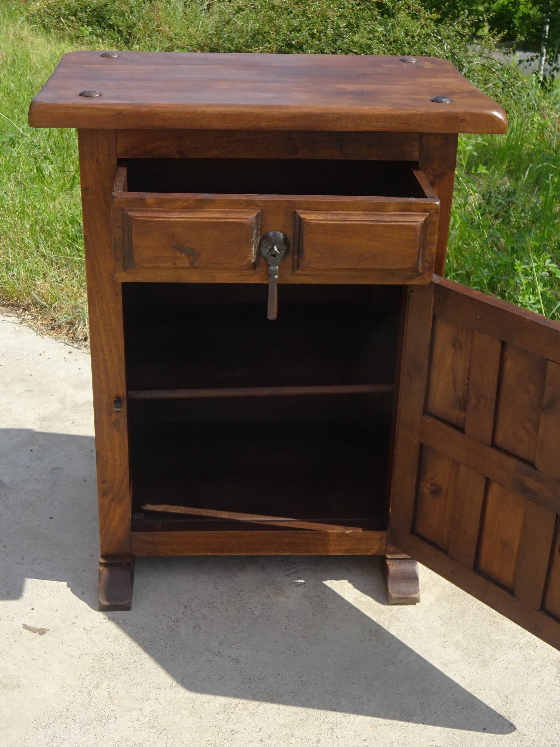 Small jam cupboard made of solid oak