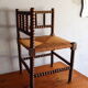 Handmade chair fireside
