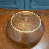 Woodbury Woodware Shelburne Vermont wooden salad bowl 1970