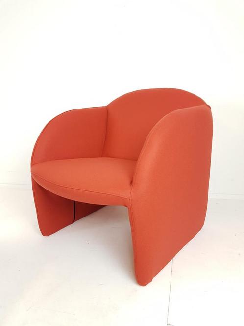 Set de 2 fauteuils Artifort Ben en tissu rouge brique Ploeg