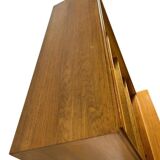 Vintage wooden library/display cabinet