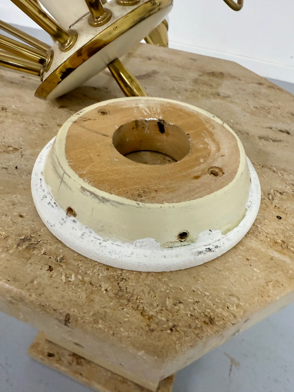 Antique 12-light Sputnik spider pendant lamp from the 60s