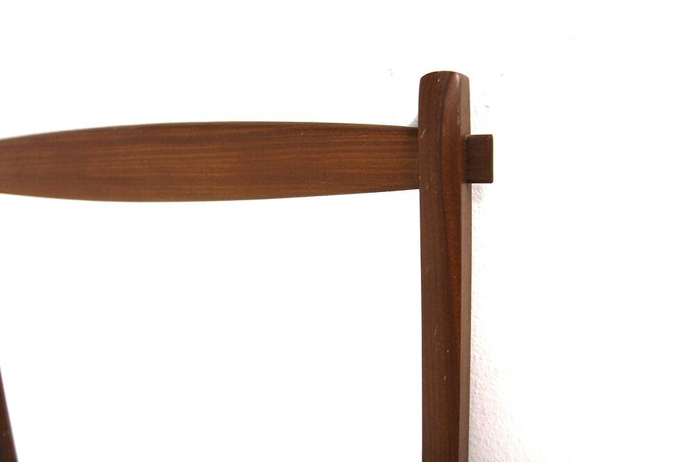 Scandinavian teak mirror, 95x45cm, Sweden, 1960