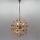 Design Space age Dandelion / Sputnik Chandelier by Preciosa, 1970s
