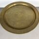 Spider Base Coffee Table with Brass Tray Top
