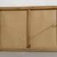Rectangular mirror 77x53cm in fine nineteenth century gilded wood