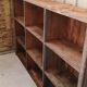 Meuble métier à casiers bois