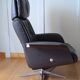 Fauteuil cuir relax Hjort Knudsen gris anthracite