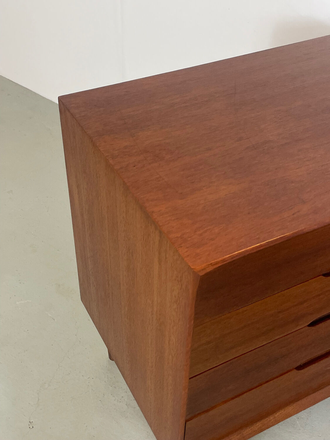 Teak Bed Chest of drawers by Renz 1960s