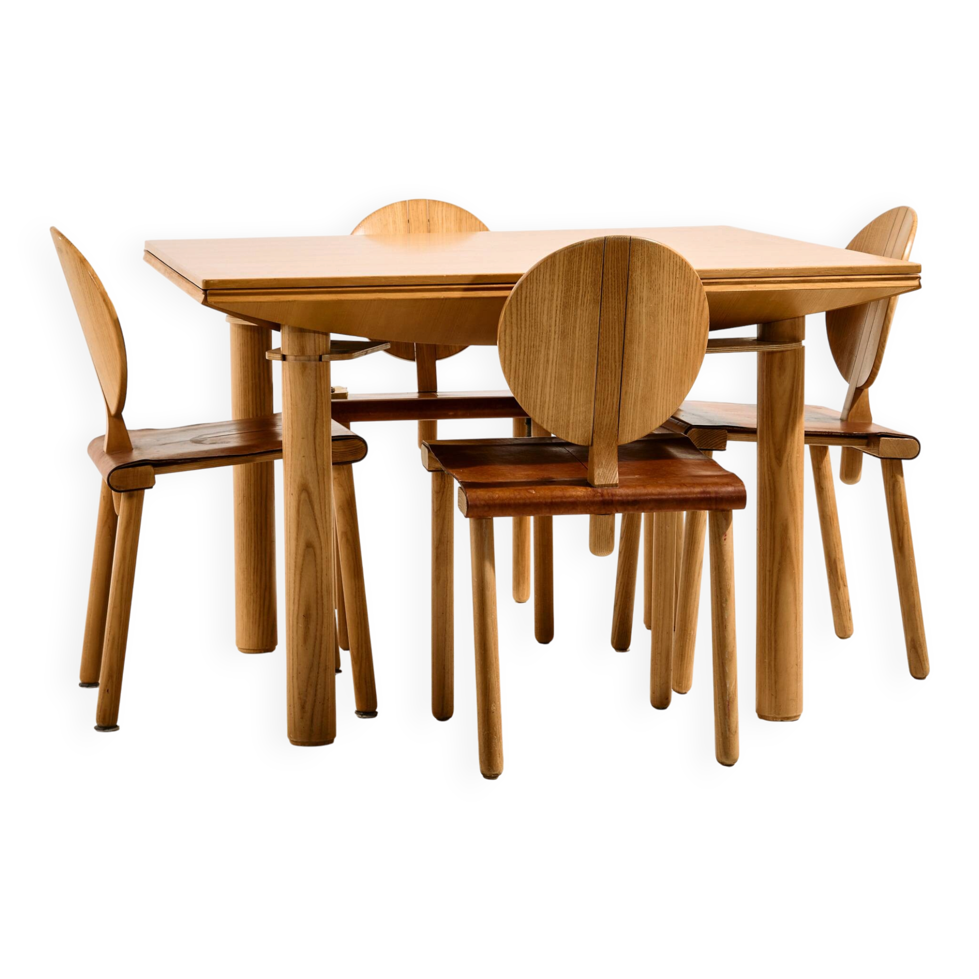 Italian dining room by Gigi Sabadin for Crassevig, set of 5