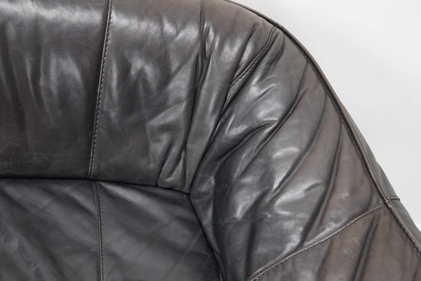 Brown Leather Andes Sofa by Gerard van den Berg for Montis, 1970s