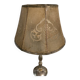 Antique lampshade in leather