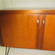 Vintage teak line pins feet