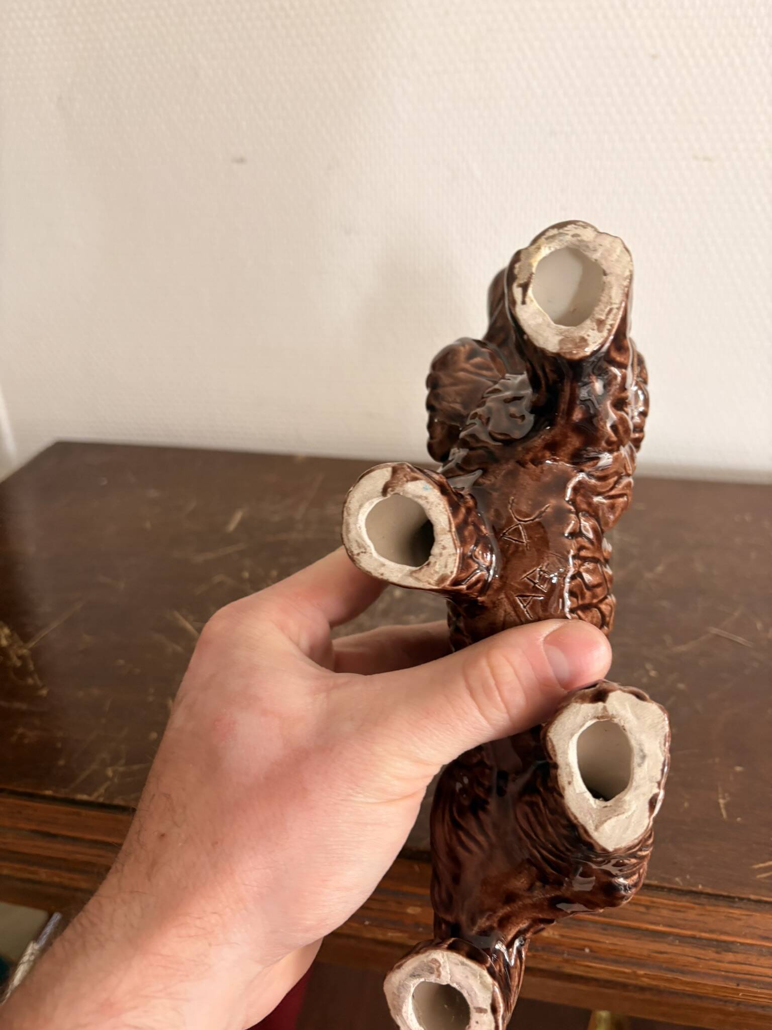 Ceramic Sculpture Cocker Spaniel 1950 1970