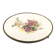 Plateau Art nouveau, laiton argenté, porcelaine blanche, Autriche, début du 20e siècle