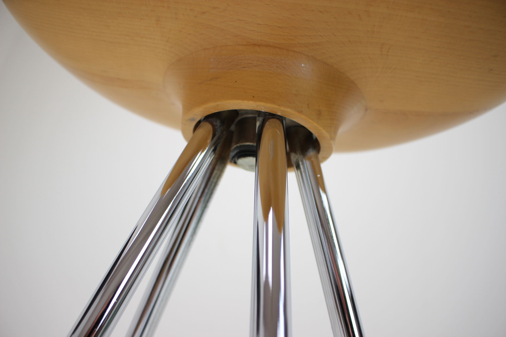 Set of Four Beech Jamaica Bar Stools by Pepe Cortés, 1990s