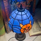 Vintage style Tiffany lamp | lampshade with cat motif