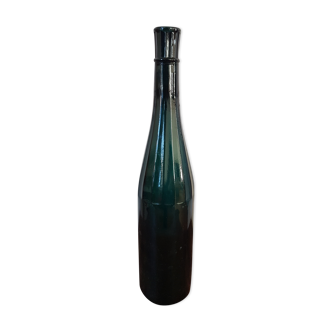 Blue glass bottle